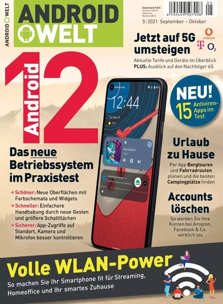 Android Welt – September Oktober 2021 Cover