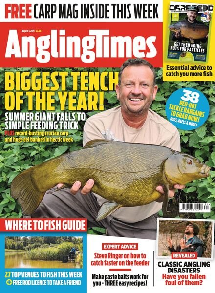 Angling Times – 03 August 2021 Cover
