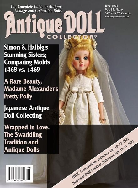 Antique Doll Collector – June 2021 Cover