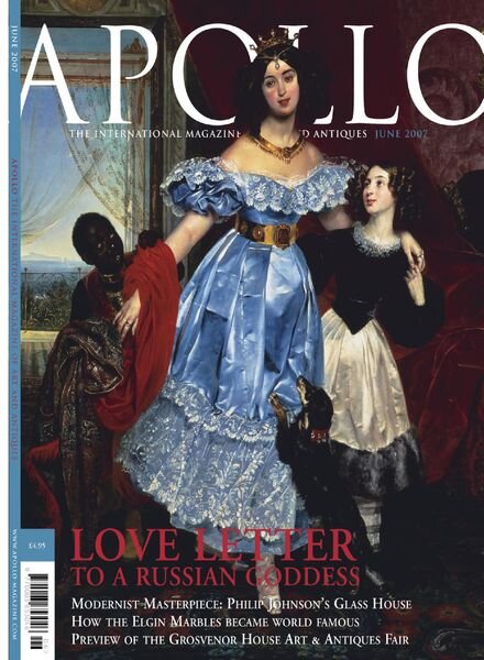 Apollo Magazine – June 2007 Cover