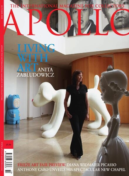 Apollo Magazine – October 2008 Cover
