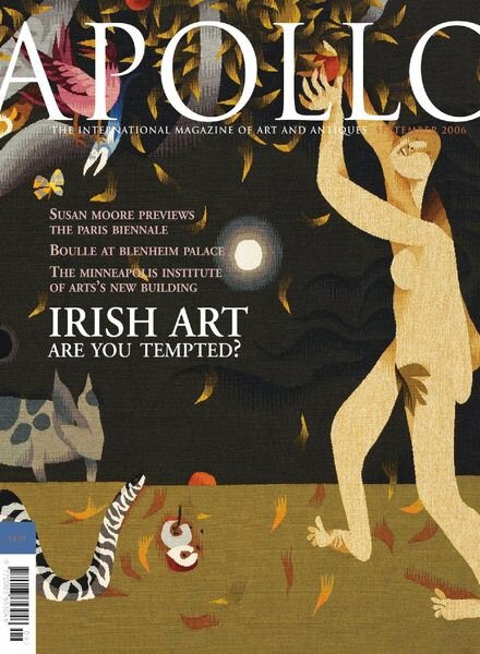 Apollo Magazine – September 2006 Cover