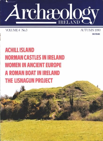 Archaeology Ireland – Autumn 1990 Cover