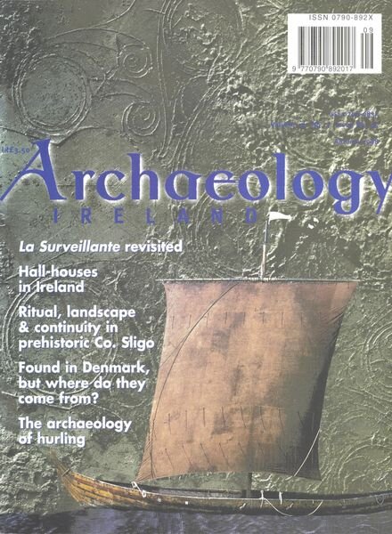 Archaeology Ireland – Autumn 1998 Cover