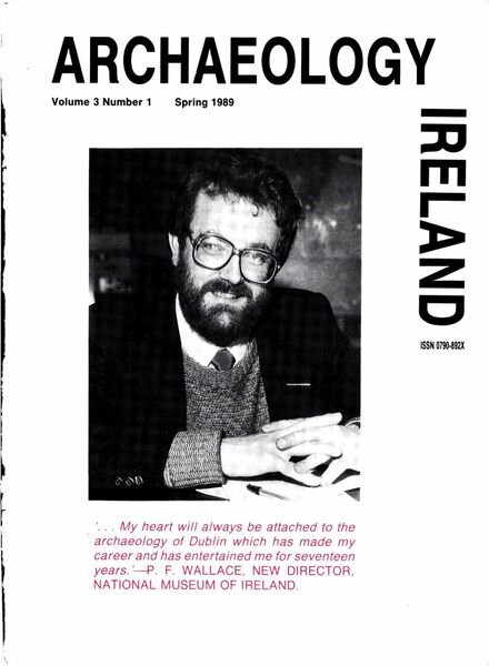 Archaeology Ireland – Spring 1989 Cover