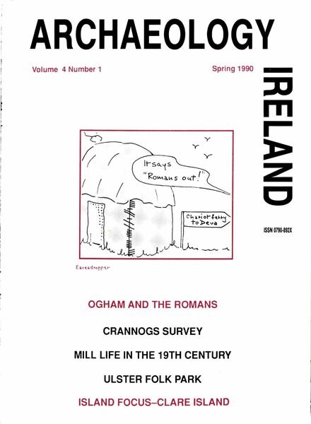 Archaeology Ireland – Spring 1990 Cover