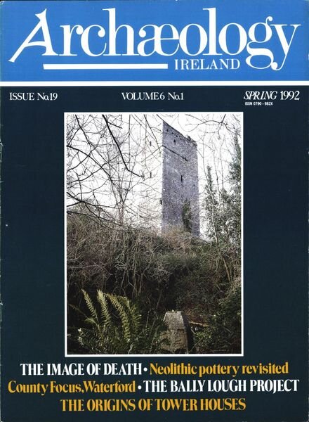 Archaeology Ireland – Spring 1992 Cover