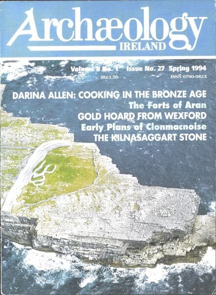 Archaeology Ireland – Spring 1994 Cover