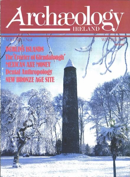 Archaeology Ireland – Winter 1990 Cover