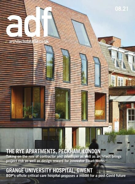 Architects Datafile ADF – August 2021 Cover