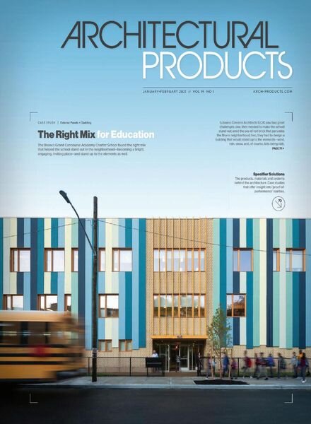 Architectural Products – January-February 2021 Cover