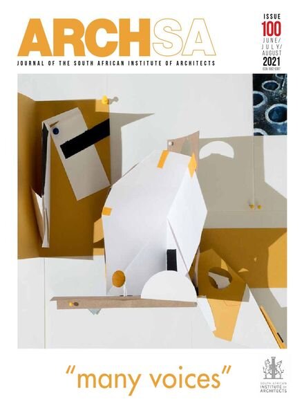 ArchSA – Issue 100, June-August 2021 Cover