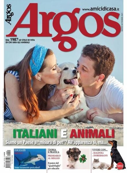 Argos – agosto 2021 Cover