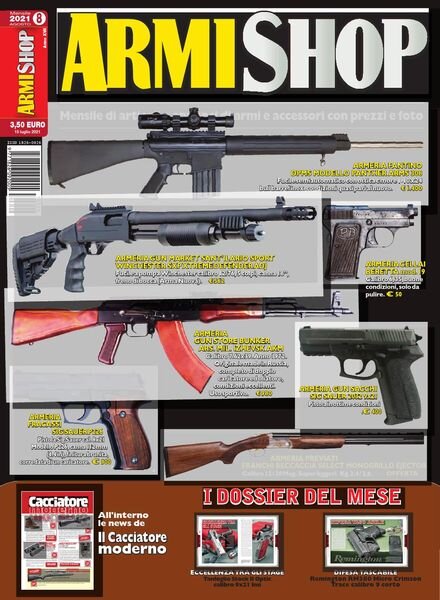 Armi Shop – Agosto 2021 Cover