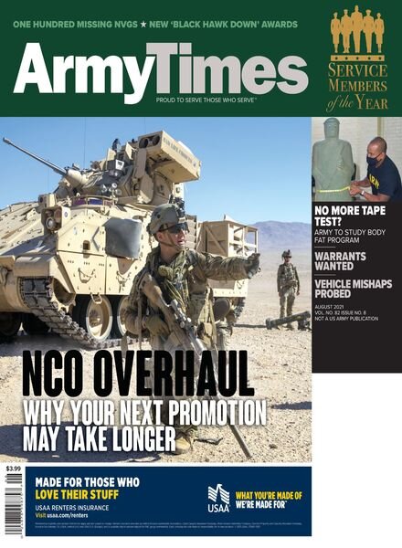 Army Times – August 2021 Cover