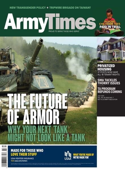 Army Times – July 2021 Cover