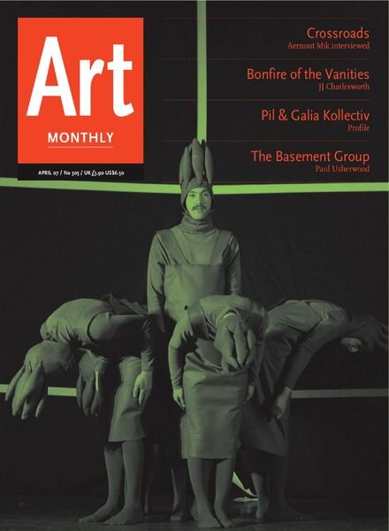 Art Monthly – April 2007 Cover
