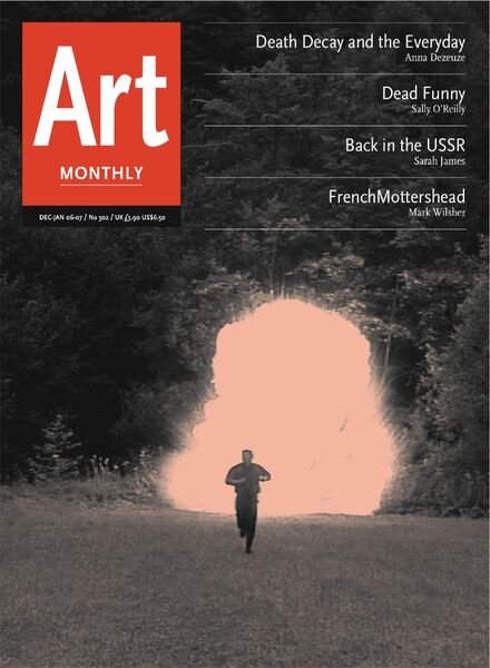 Art Monthly – December-January 2006-07 Cover