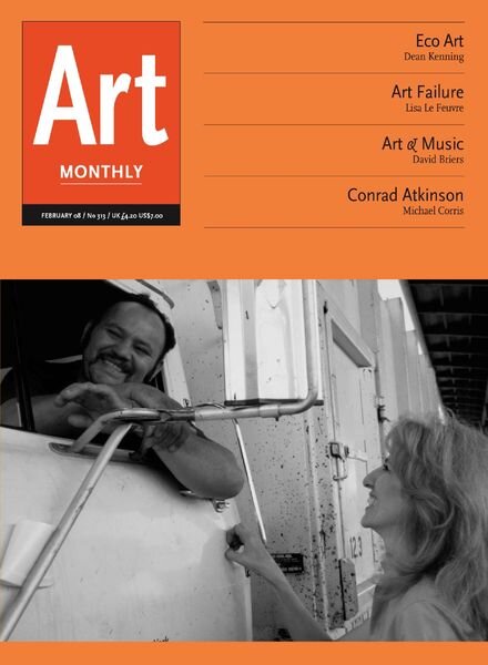 Art Monthly – February 2008 Cover