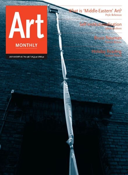 Art Monthly – Jul-Aug 2006 Cover