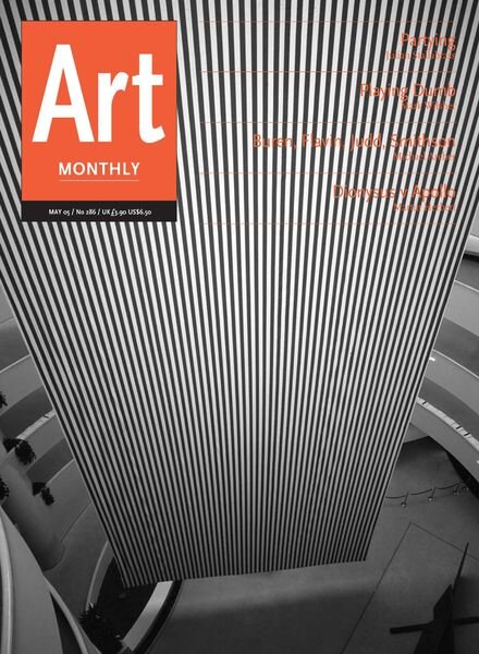 Art Monthly – May 2005 Cover