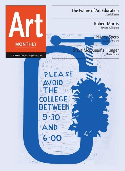 Art Monthly – October 2008 Cover