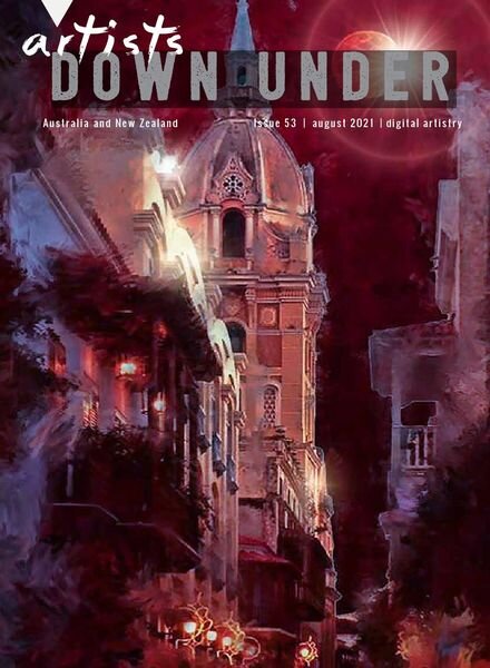 Artists Down Under – August 2021 Cover