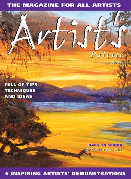 Artist’s Palette – July 2021 Cover