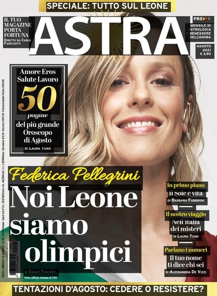 Astra – Agosto 2021 Cover