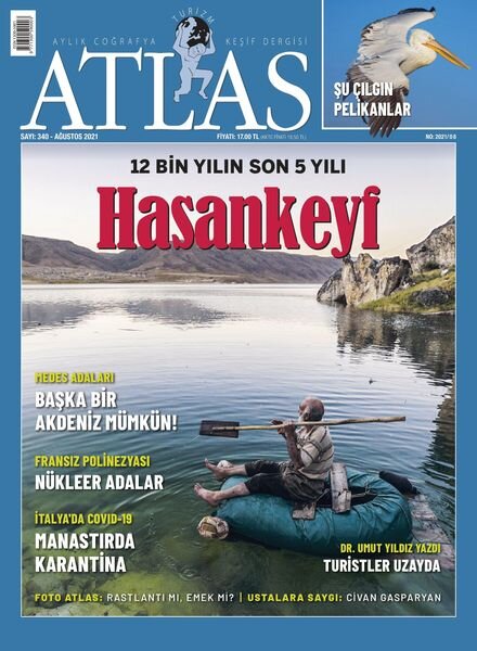 Atlas – Agustos 2021 Cover