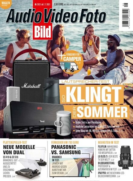 Audio Video Foto Bild – August 2021 Cover