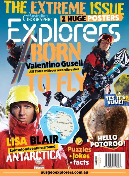 Australian Geographic Explorers – July 2021 Cover
