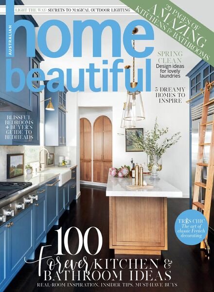 Australian home Beautiful – September 2021 Cover