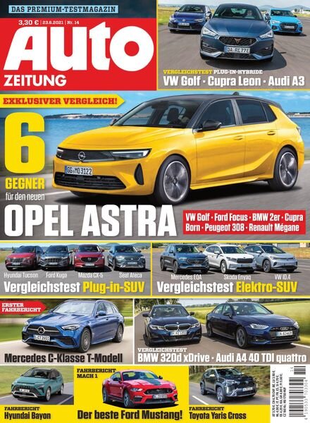 Auto Zeitung – 23 Juni 2021 Cover