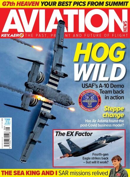 Aviation News – August 2021 Cover