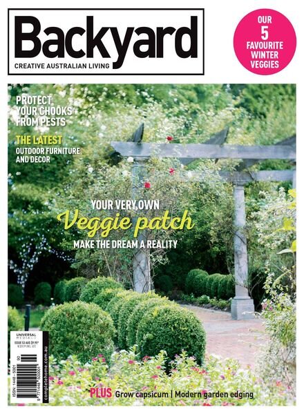 Backyard – July 2021 Cover