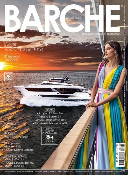 Barche Magazine – Agosto 2021 Cover