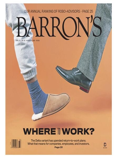 Barron’s – 09 August 2021 Cover