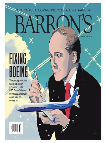 Barron’s – 16 August 2021 Cover