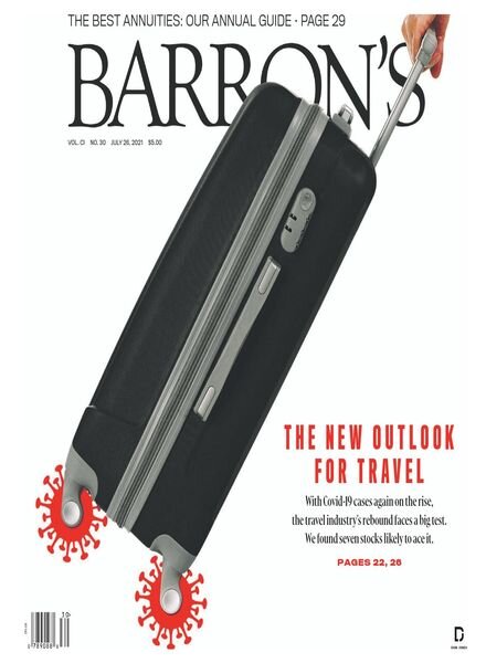 Barron’s – 26 July 2021 Cover