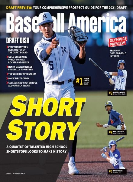 Baseball America – July 2021 Cover