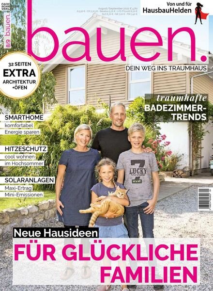 Bauen! – August-September 2021 Cover