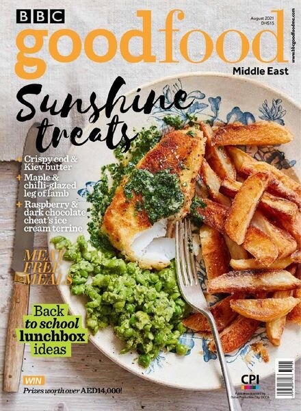 BBC Good Food Middle East – August 2021 Cover