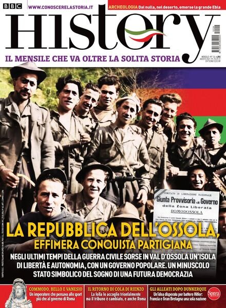 BBC History Italia – agosto 2021 Cover