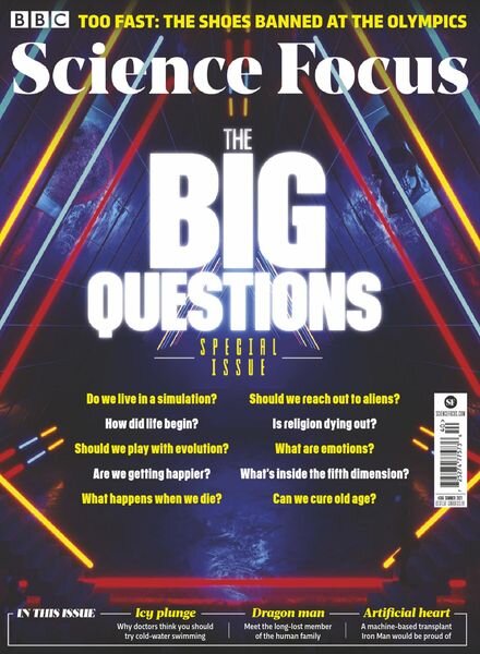 BBC Science Focus – August 2021 Cover
