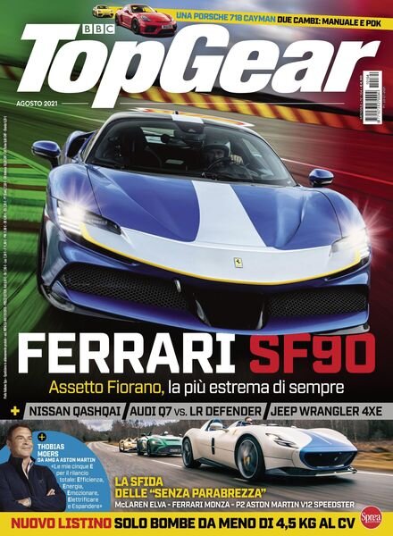 BBC Top Gear Italia – agosto 2021 Cover