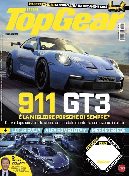 BBC Top Gear Italia – luglio 2021 Cover