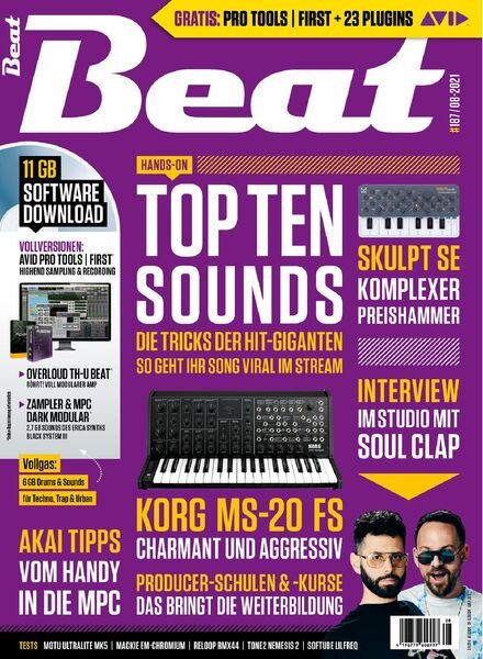 Beat – August 2021 Cover