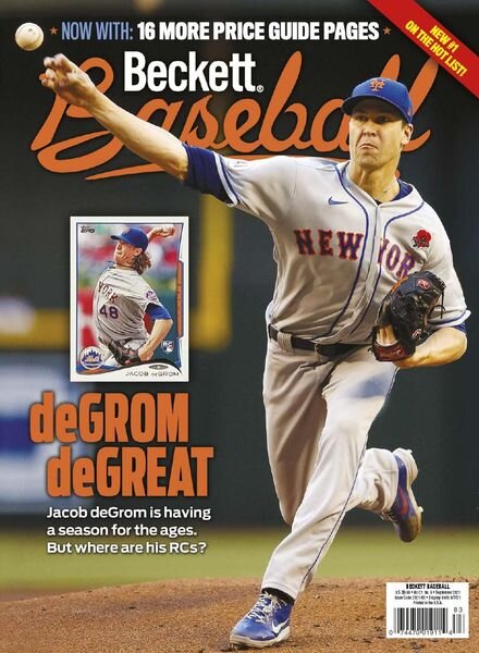 Beckett Baseball – September 2021 Cover