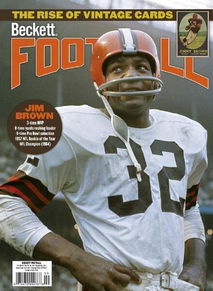 Beckett Football – September 2021 Cover